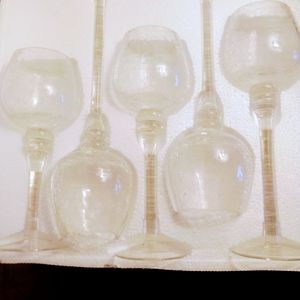 Essential Home Essence 5 Glass Tea Light Goblets